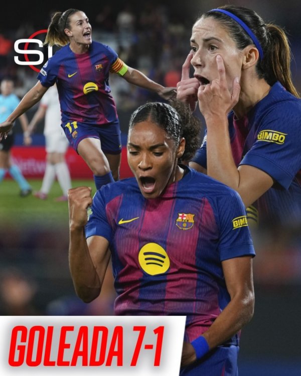 Quá tàn nhẫn! Nữ Barcelona đánh bại Nữ Bayern 7-1 ở vòng 1 Champions League